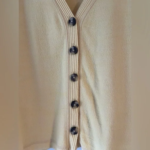 Abercrombie & Fitch Yellow Cardigan - Picture 5 of 5